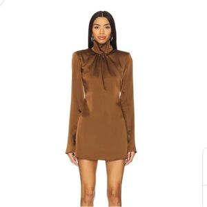 Revolve Lovers + Friends High Neck Mini Dress